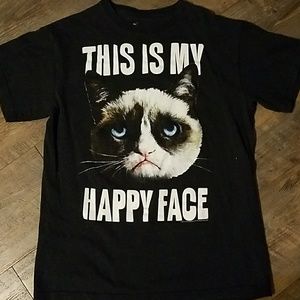 Grumpy cat mens t-shirt sz med